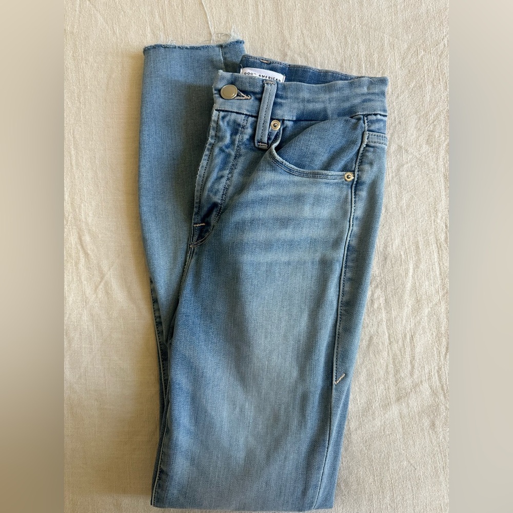Good American Jeans worn couple times size 0